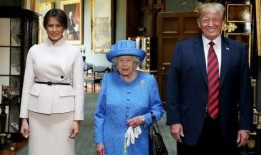 特朗普爆料英国女王视频